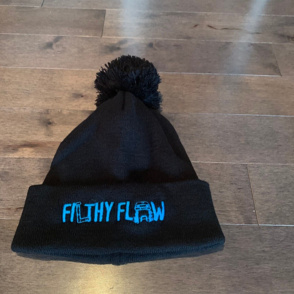 Turquoise logo Toque » Filthy Flow Clothing