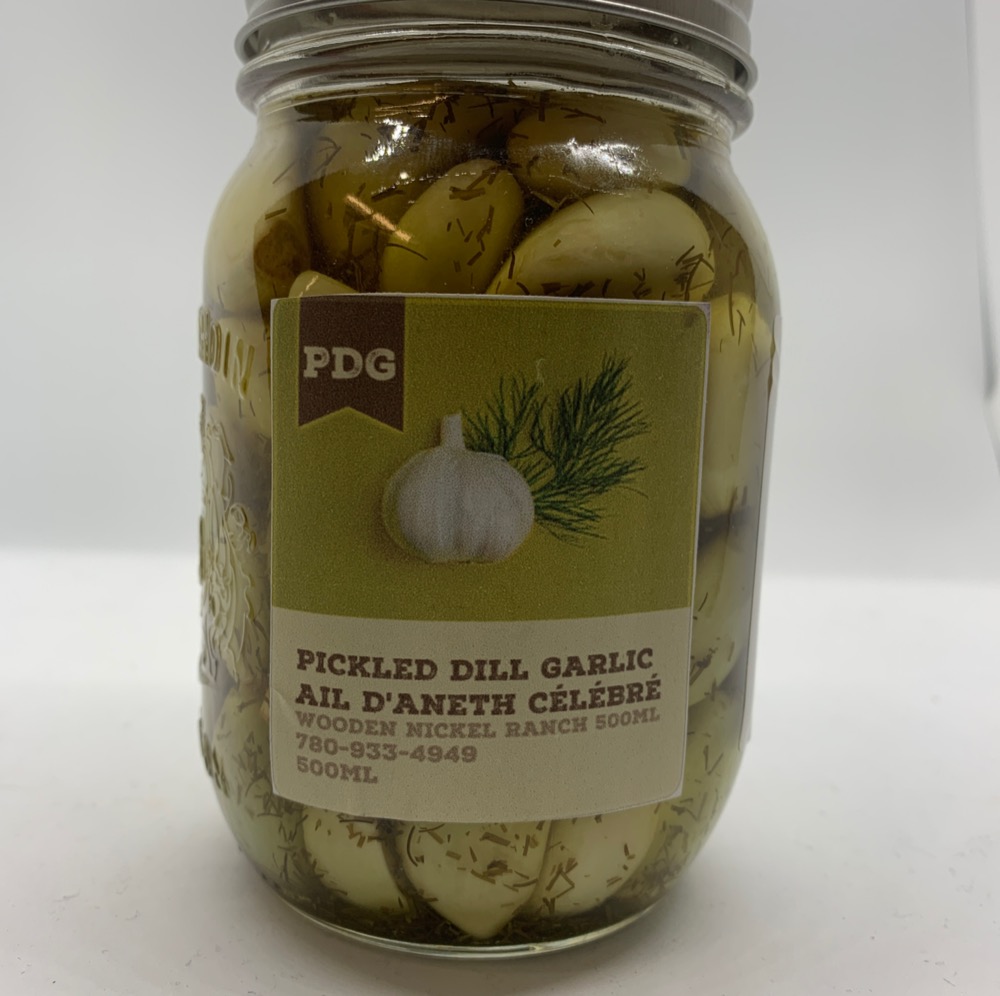 Pickled Dill Garlic » Wooden Nickel Ranch